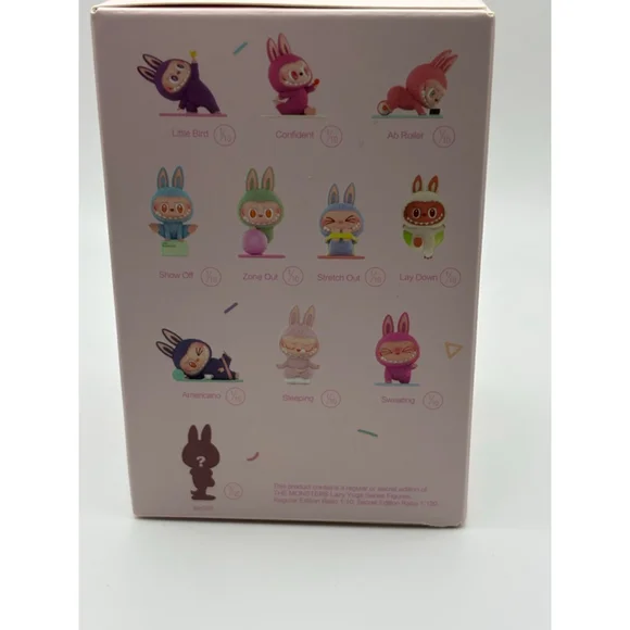 POP MART The Monsters Lazy Yoga Series Blind Box Figure NIB - Picture 4 of 7